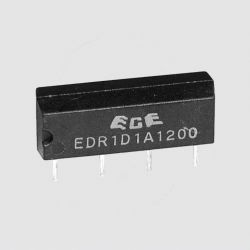 RELAIS SIL REED  5VDC/500 OHM/10MA 1 X MAAK 10VA/0.5A + DIODE 10 STUKS