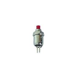 BUTTON 1 X MAAK ROND 0.5A 125V ROOD