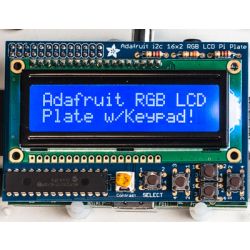 DISPLAY KIT RGB NEGATIVE 16X2 LCD + KEYPAD VOOR RASPBERRY PI