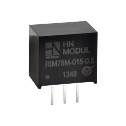 +15V 0.5A INPUT 18.0-34V SIP3