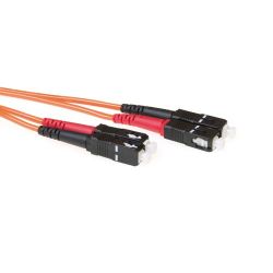 PATCHKABEL OPTISCH SC-SC 20M MULTIMODE 50/125UM OM2 DUPLEX