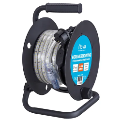 FLEXIBELE LED-LICHTSLANG OP HASPEL 10M 6000K 10000LM