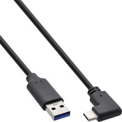 USB-C KABEL 3.2 MALE / 3.0 A MALE 0.5M HAAKS ZWART