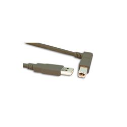USB KABEL 2.0 USB-A/USB-B HAAKS MALE-MALE 1.8M