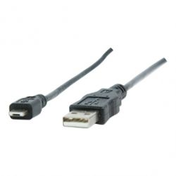USB KABEL 2.0 USB-A/MICRO USB-A MALE-MALE 1.8M