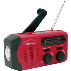 NOODRADIO OPWINDBAAR + SOLAR FM/MW POWERBANK 1200MA