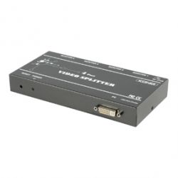 DVI SPLITTER 1/IN - 4/UIT BANDBREEDTE >200MHZ RESOLUTIE (1600X1200)