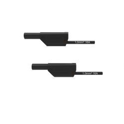 MEETSNOER PVC 150CM PVC ZWART 1MM2 MAX. 1000VAC 16A CATII
