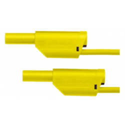 MEETSNOER PVC 100CM PVC GEEL 2.5MM2 MAX. 1000VAC 32A CATIII