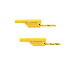 MEETSNOER PVC 150CM PVC GEEL 2.5MM2 MAX. 1000VAC 32A CATIII