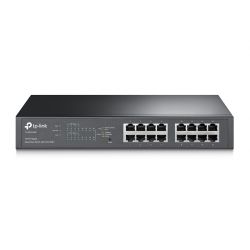 SWITCH 10/100/1000MB 16 POORT UTP 19''RACKMOUNT MANAGED POE