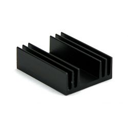 KOELPROFIEL 29X220X11,5MM - ZWART