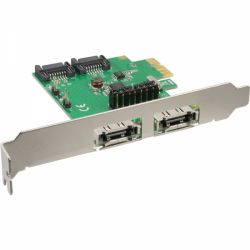 SATA 6GB/S 2 POORT INTERN OF EXTERN PCIE