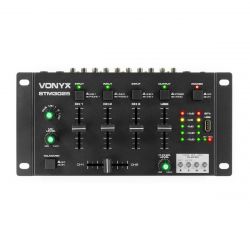 MENGPANEEL 4-KANAALS MIXER USB/MP3/BT