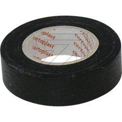 LINNEN TAPE ZWART 19MM X 10M
