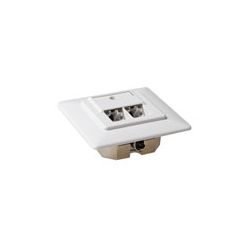 AANSLUITDOOS CAT6 2 X RJ45 INBOUW LSA+