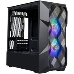 TD300 MESH MIDI-TOWER ZWART ZONDER PSU