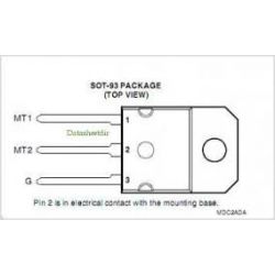 TRIAC 600V 20A IGT=50MA  SOT-93