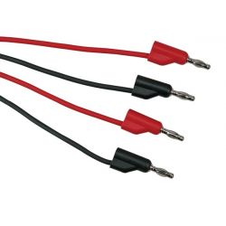 AANSLUITSNOEREN 100CM 4MM 2ST. 30V/6A