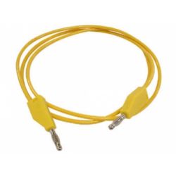 MEETSNOER 4MM 100CM 1MMý PVC GEEL MAX. 125VAC/3A