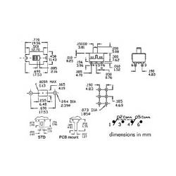 SCHUIF 2 X OM 250VAC 2A