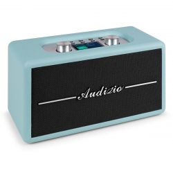RETRO RADIO MET DAB+/FM TUNER BLAUW