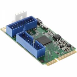 MINI PCIE KAART MET 4 X USB 3.0 POORTEN