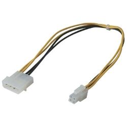 VERLOOP VOEDING 5,25'' 4P MALE / 4P FEMALE MOLEX