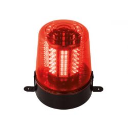 ZWAAILICHT/FLITSLICHT ROOD 108 LEDS 12V/230VAC