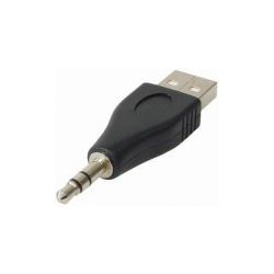 VERLOOP USB A MALE - 3,5MM JACK STEREO MALE