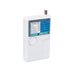 KABELTESTER VOOR RJ10/11/12/45 KABELS EN USB-A, USB-B BNC KABELS