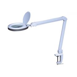 LED LOEPLAMP MET VERGROOTGLAS 8 DIOPTRIE - 8W - 80 STUKS WITTE LEDS