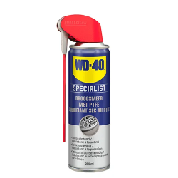 WD40 DROOGSMEERSPRAY PTFE 250ML STRAW SPUITBUS