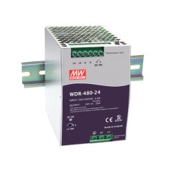 DIN-RAIL VOEDING 85.5MM 480W 24V/20A