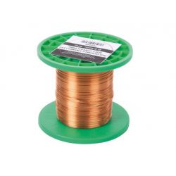 WIKKELDRAAD 0,4MM GELAKT KOPER 67M