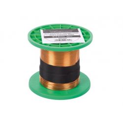 WIKKELDRAAD 0.8MM GELAKT KOPER 22M