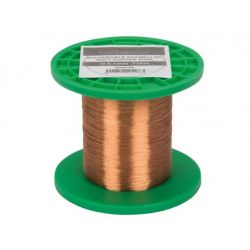 WIKKELDRAAD 0,1MM GELAKT KOPER 715M