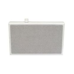 WAND INBOUWSPEAKER 6W/100V MET REGELAAR WIT KUNSTSTOF BEHUIZING