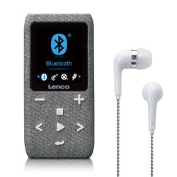 MP3/MP4-SPELER MET BLUETOOTH EN 8GB MICRO SD-KAART GRIJS