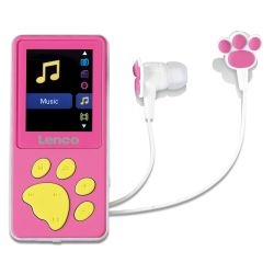 MP3/MP4-SPELER MET 8 GB GEHEUGEN ROZE