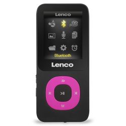 MP3/MP4-SPELER MET BLUETOOTH 8 GB MICRO SD-KAART ROZE