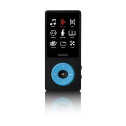 MP3/MP4-SPELER MET BLUETOOTH EN 8GB INTERN GEHEUGEN BLAUW