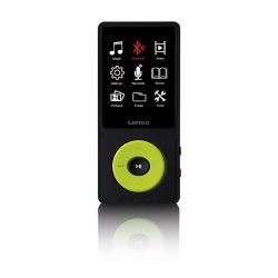 MP3/MP4-SPELER MET BLUETOOTH EN 8GB INTERN GEHEUGEN GROEN
