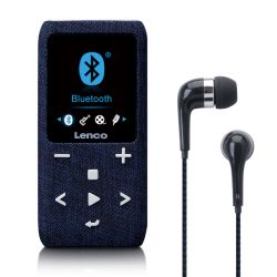 MP3/MP4-SPELER MET BLUETOOTH EN 8GB MICRO SD-KAART BLAUW