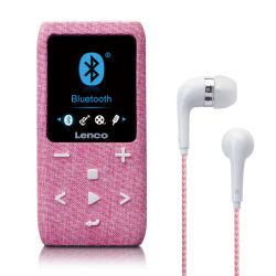 MP3/MP4-SPELER MET BLUETOOTH EN 8GB MICRO SD-KAART ROZE