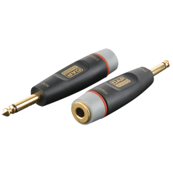 VERLOOP 6,3MM JACK BALANCED 3P NAAR 2P MALE