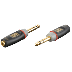 VERLOOP 6,3MM JACK STEREO MALE-3,5MM JACK STEREO FEMALE