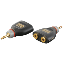 VERLOOP 3,5MM JACK STEREO MALE-2 X TULP FEMALE 4 X 10K WEERSTAND