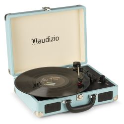 PLATENSPELER BRIEFCASE BLUE