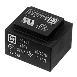 TRANSFORMATOR 5.0VA 1X15V 1X0.333A